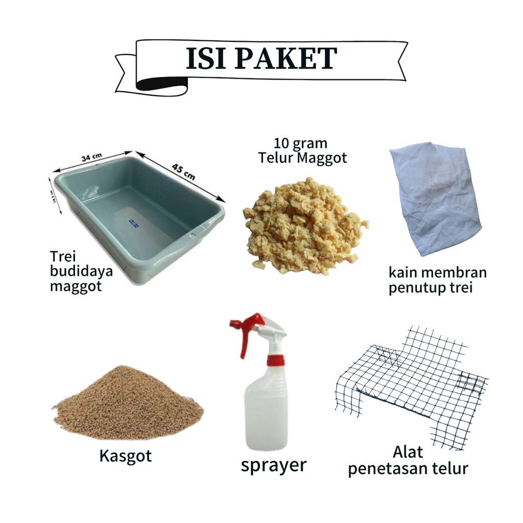 Paket Produksi Maggot